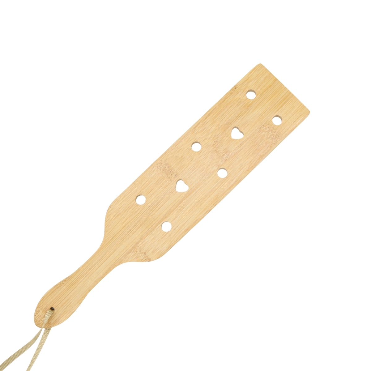 Bamboe paddle met gaten