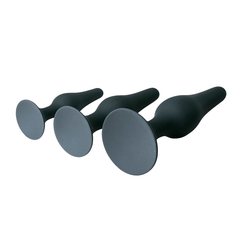 Siliconen buttplug training set