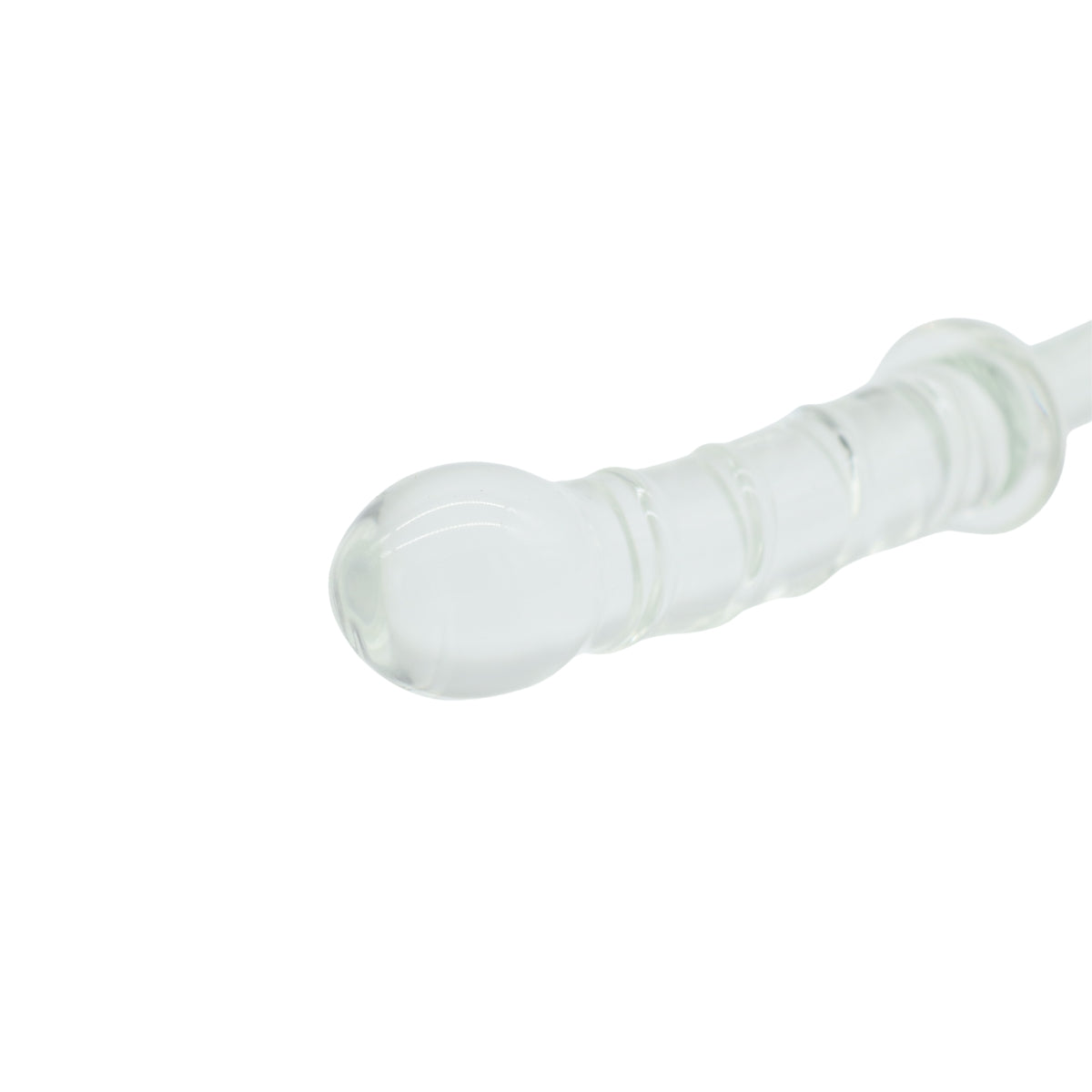 Glazen dildo met kromming voor g-spot