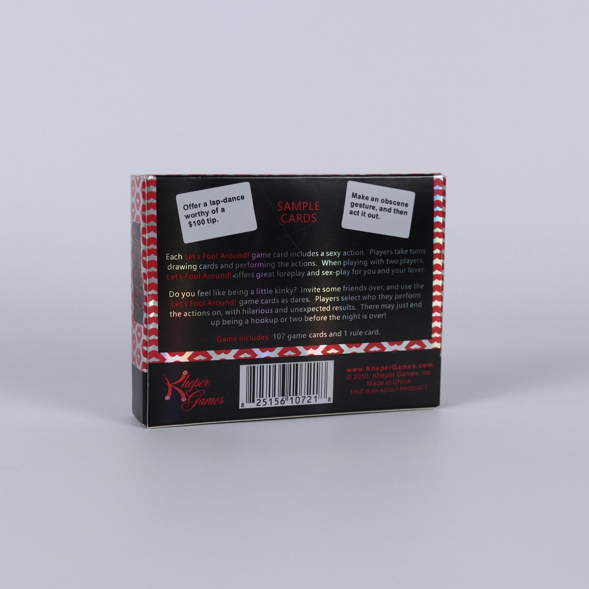 Uitleg van sexy kaartspel