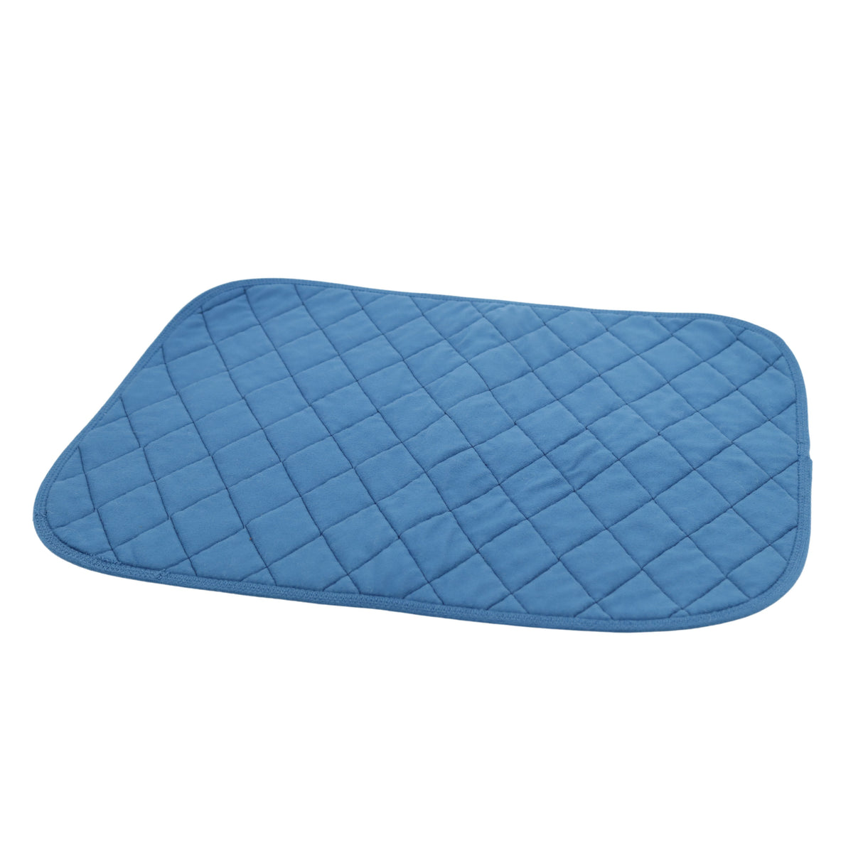 Kleine blauwe uitwasbare squirt onderlegger