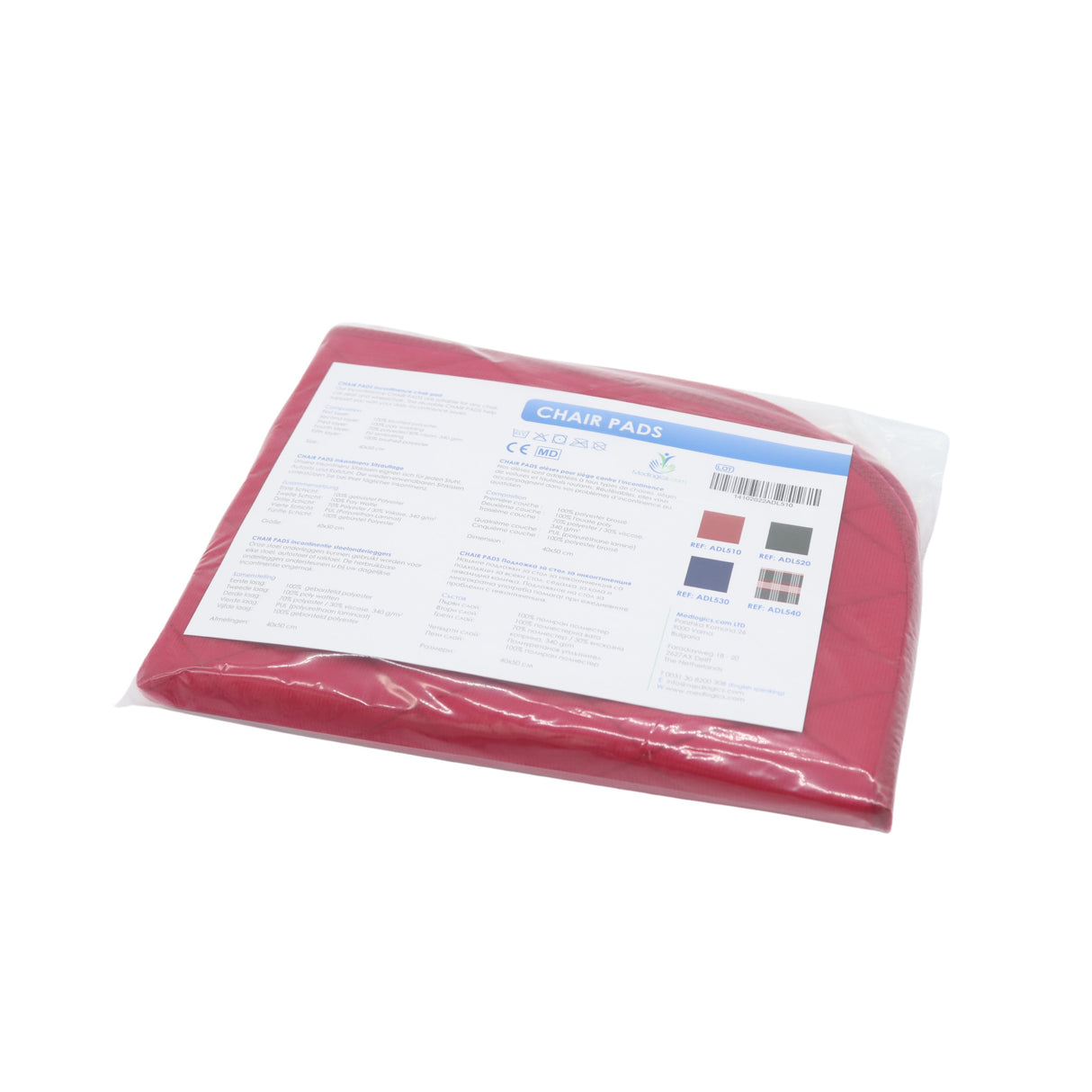 Kleine rode uitwasbare onderlegger