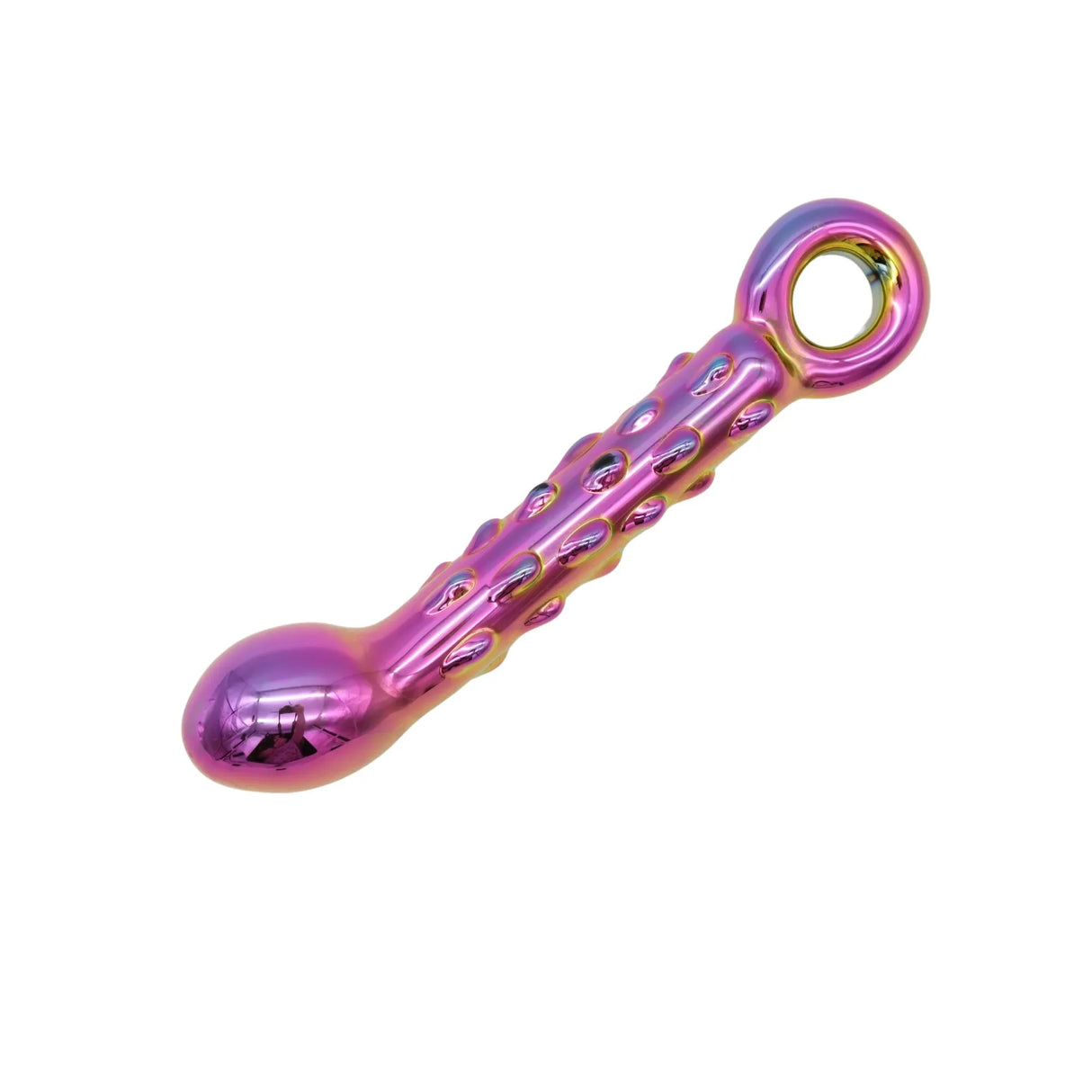 Hand blown glass dildo