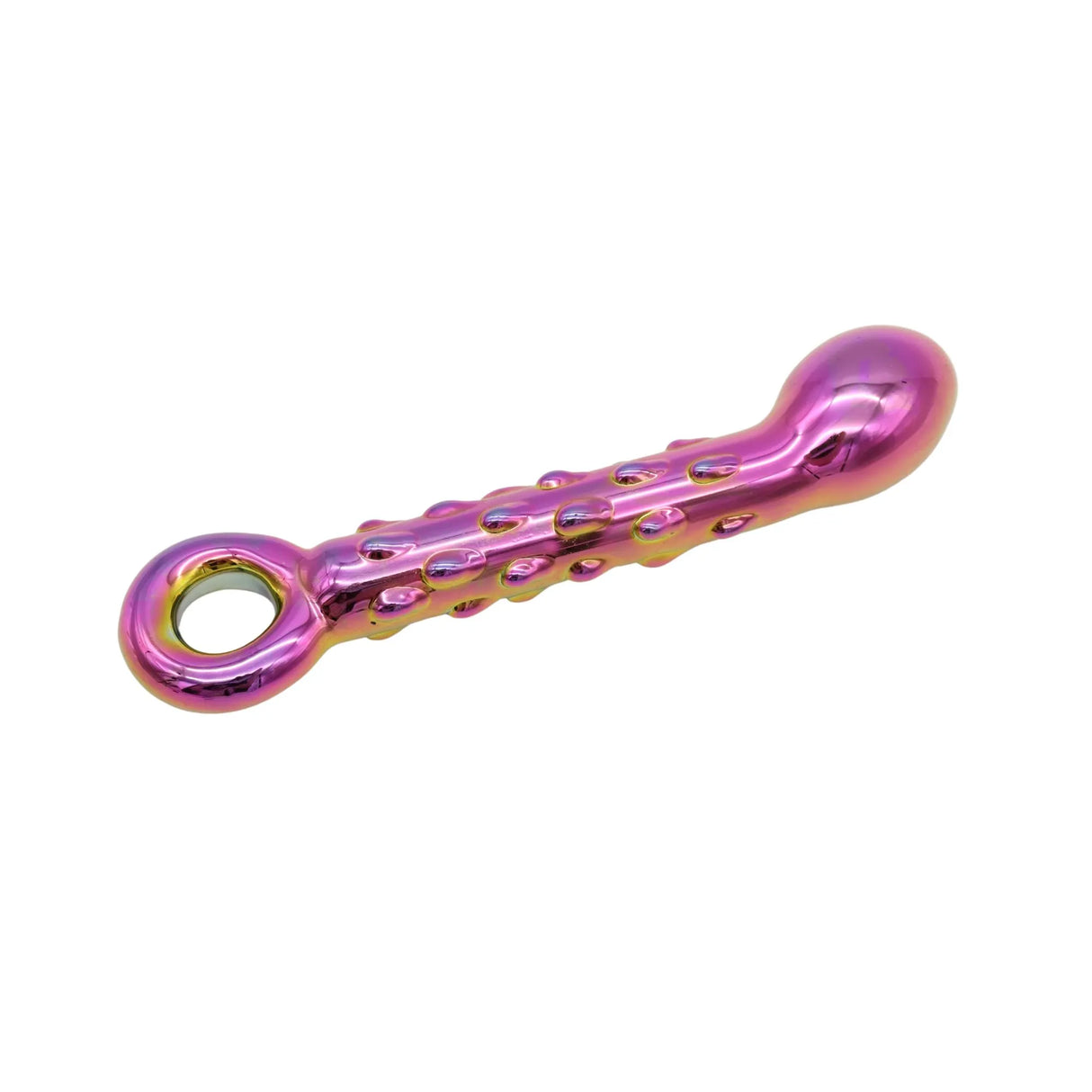 Hand blown glass dildo