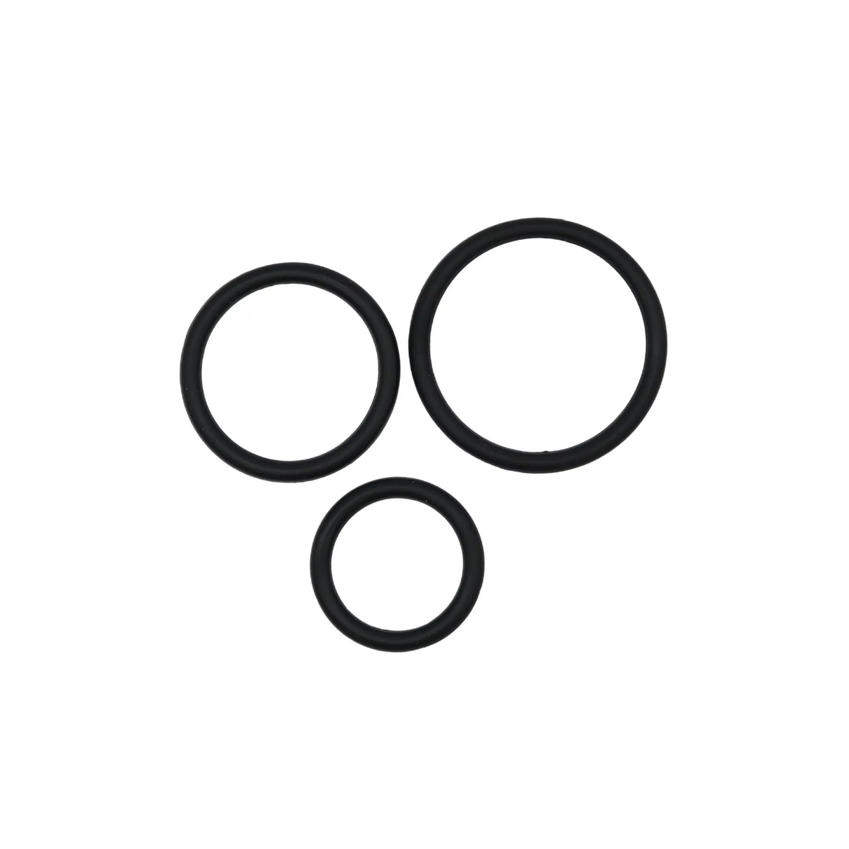 Set of three simple cock rings