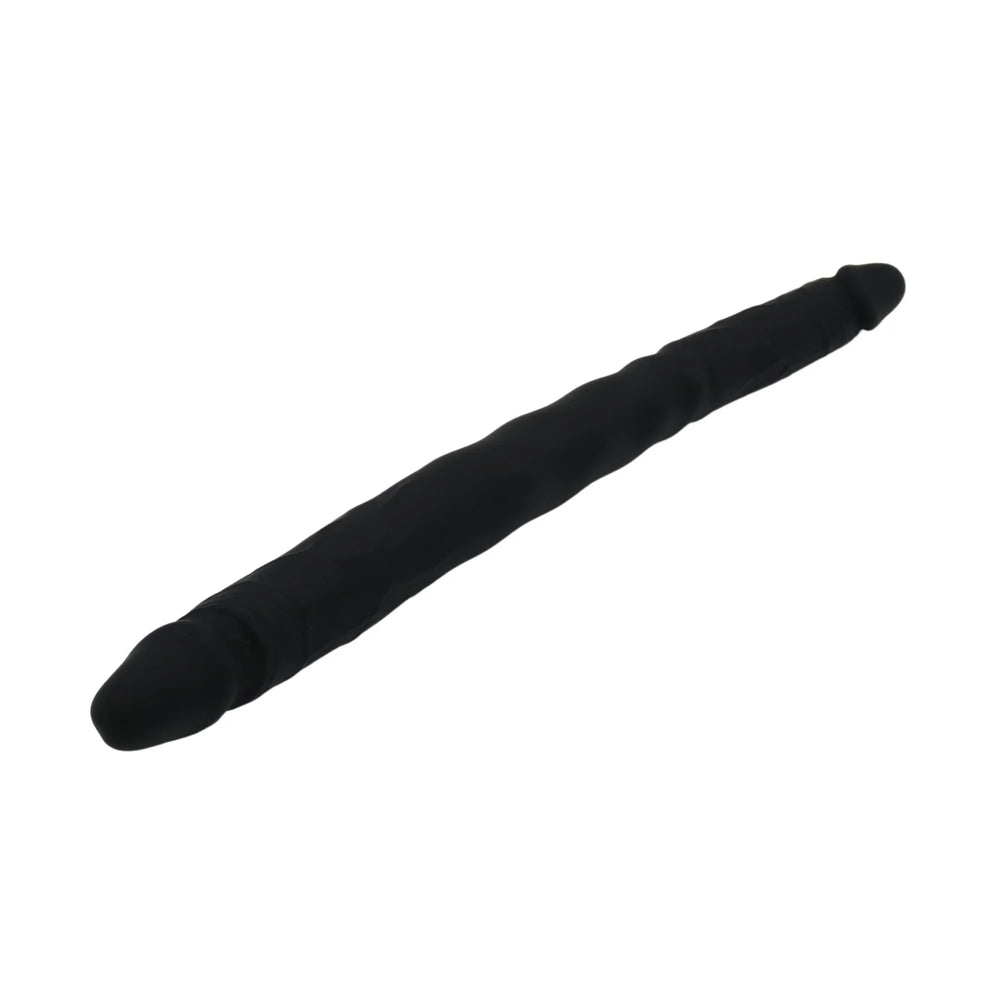 Lange siliconen dubbele dildo
