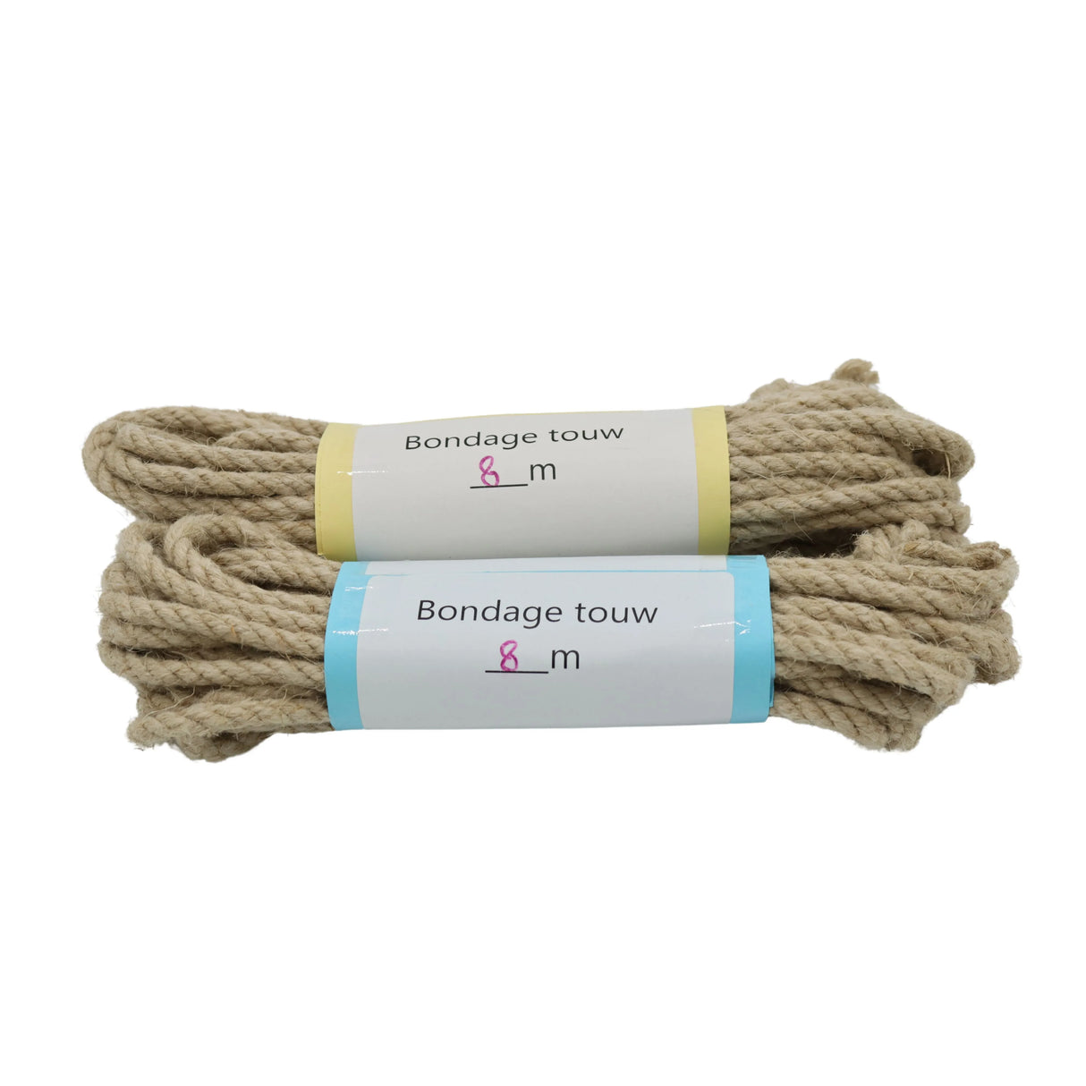 Bondagetouw hennep met eindknopen