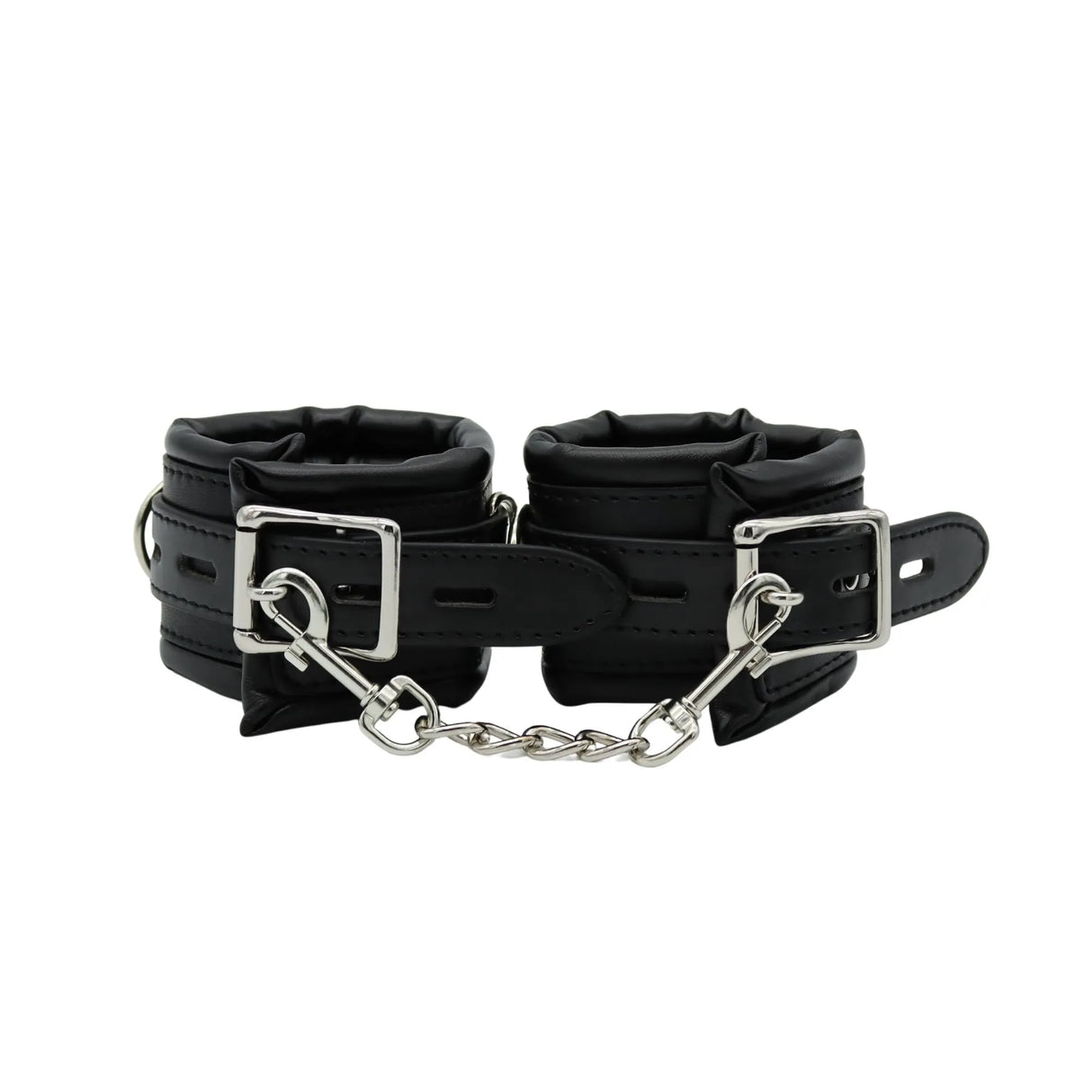 PU leather cuff set