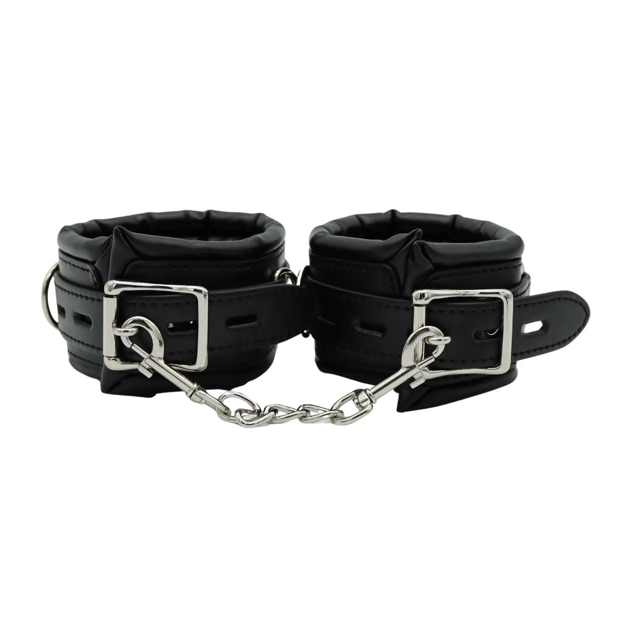 PU leather cuff set