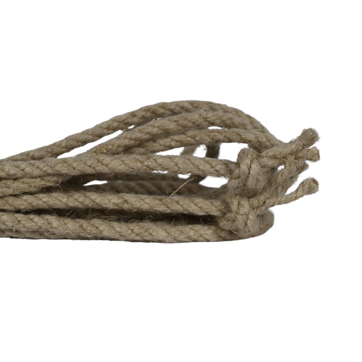 Bondagetouw hennep met eindknopen