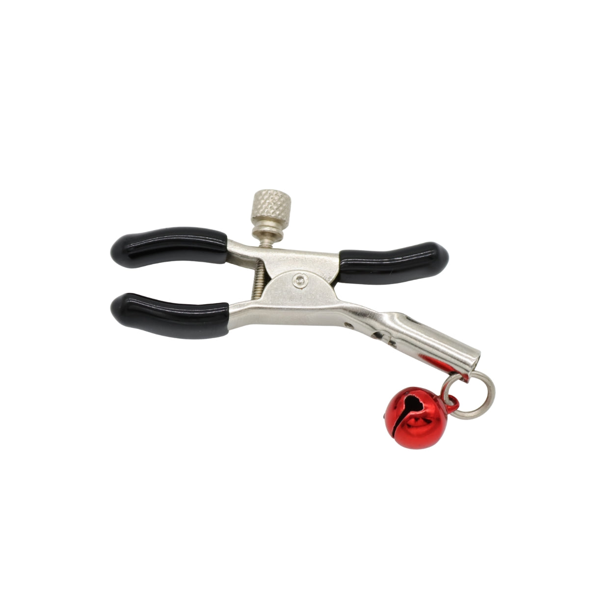 Metalen tepelklem met belletje