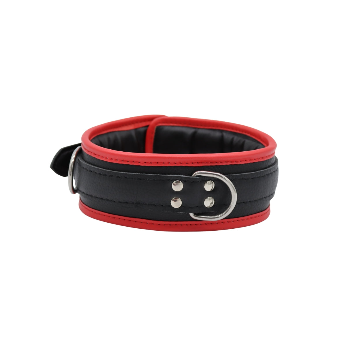 Echt leren boeienset met padding