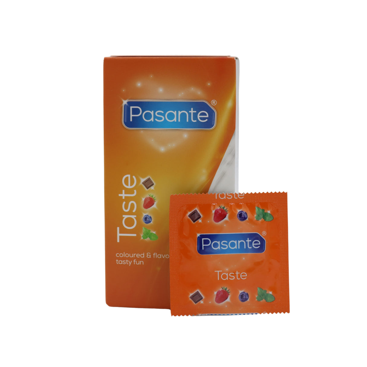 Pasante smaakjes condooms 12 stuks