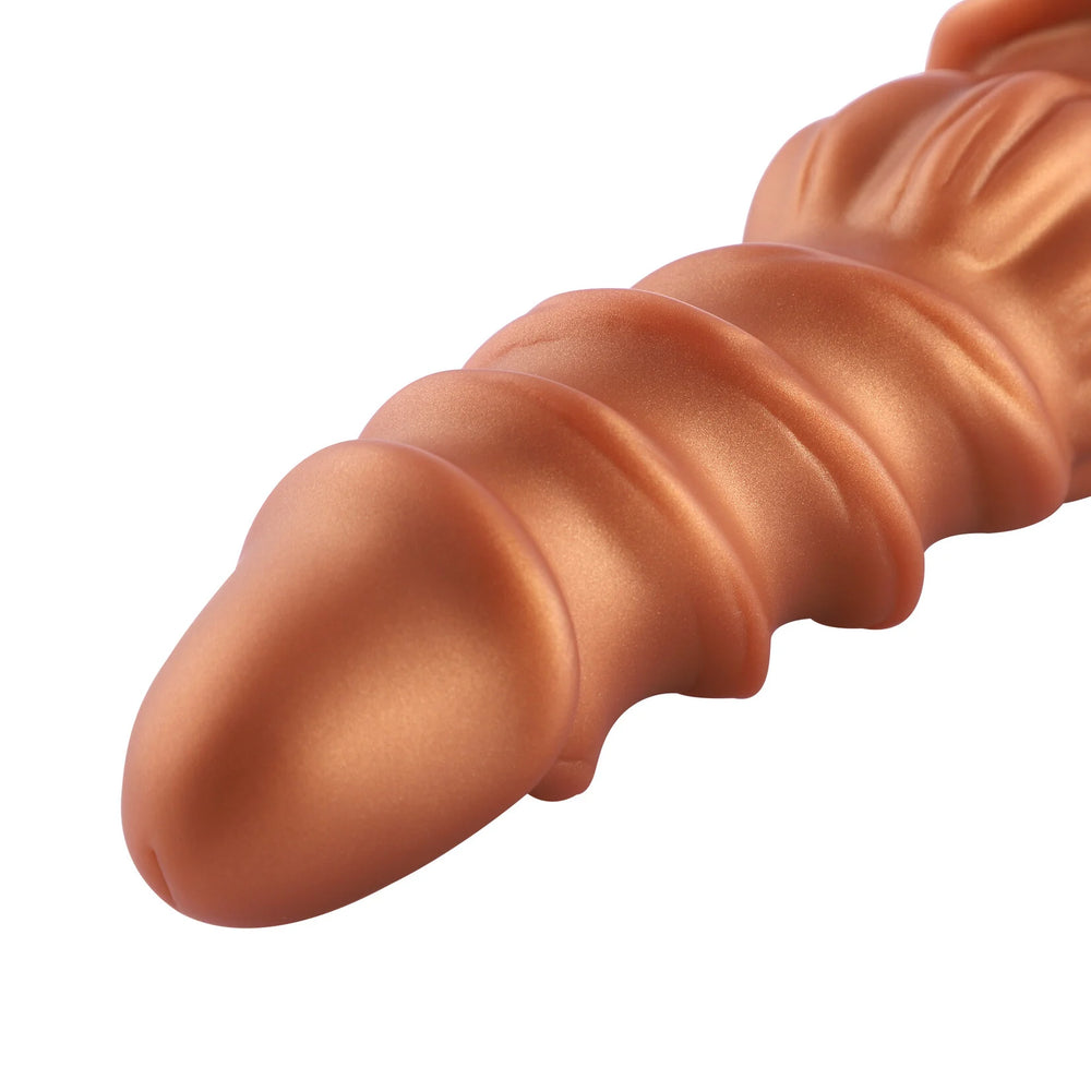 Hismith Flower Goud dildo KlicLok 23 cm