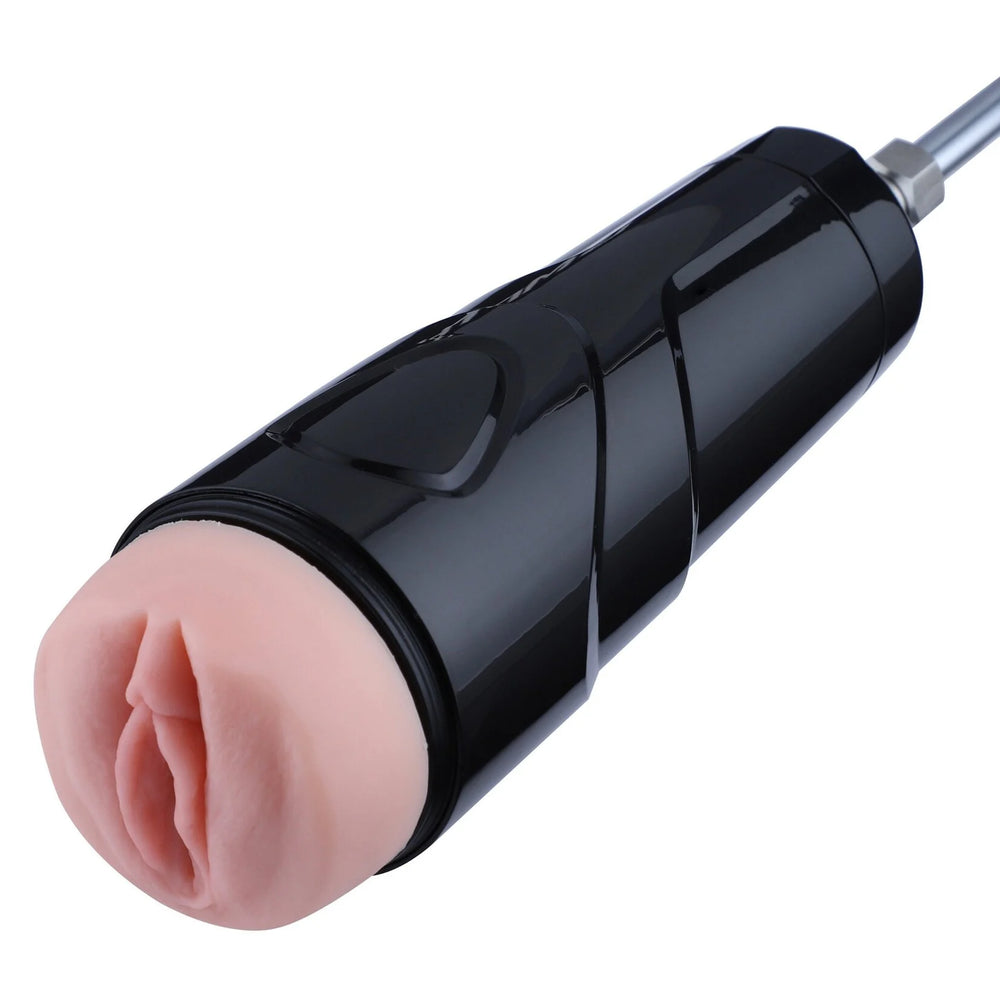 Hismith Pocket pussy KlicLok vibrerend zwart groot