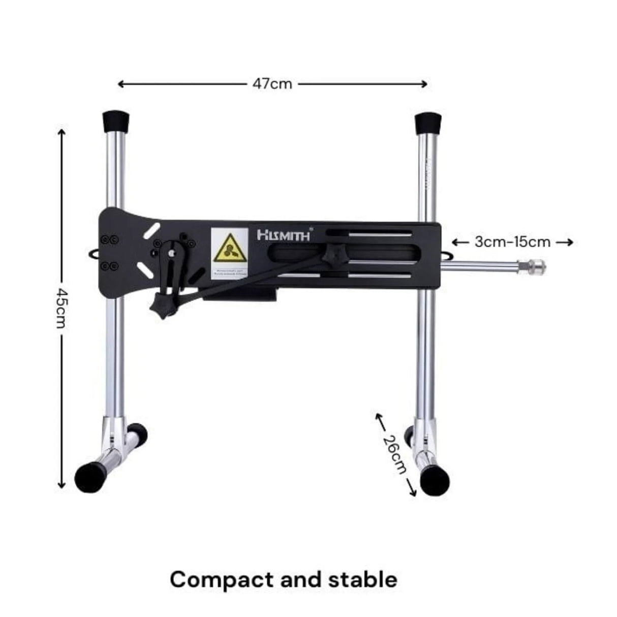 Hismith Pro 1 seksmachine 2.0 met dildo en afstandsbediening