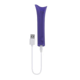 Evolved full coverage vibrator paars