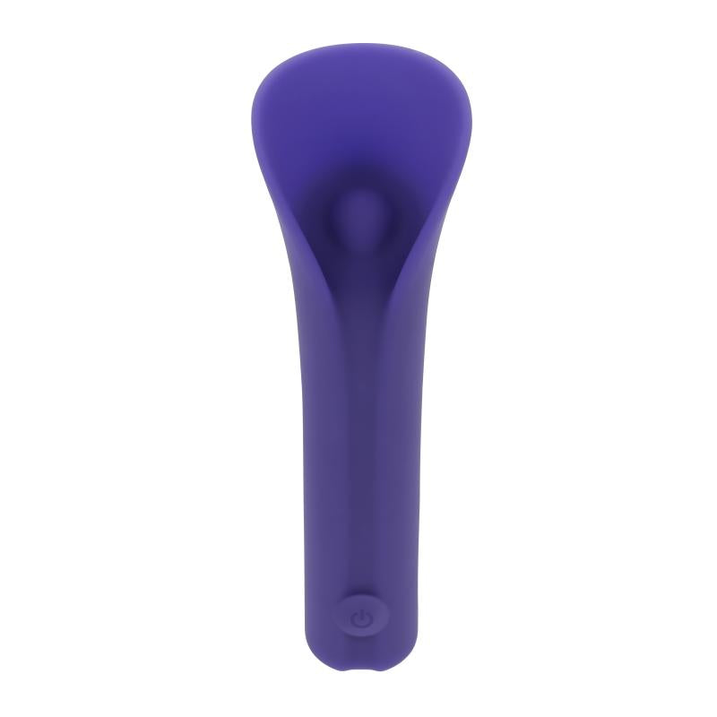 Evolved full coverage vibrator paars