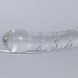 Glazen dildo met kromming voor g-spot