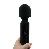 Grote draadloze wandvibrator met LCD scherm