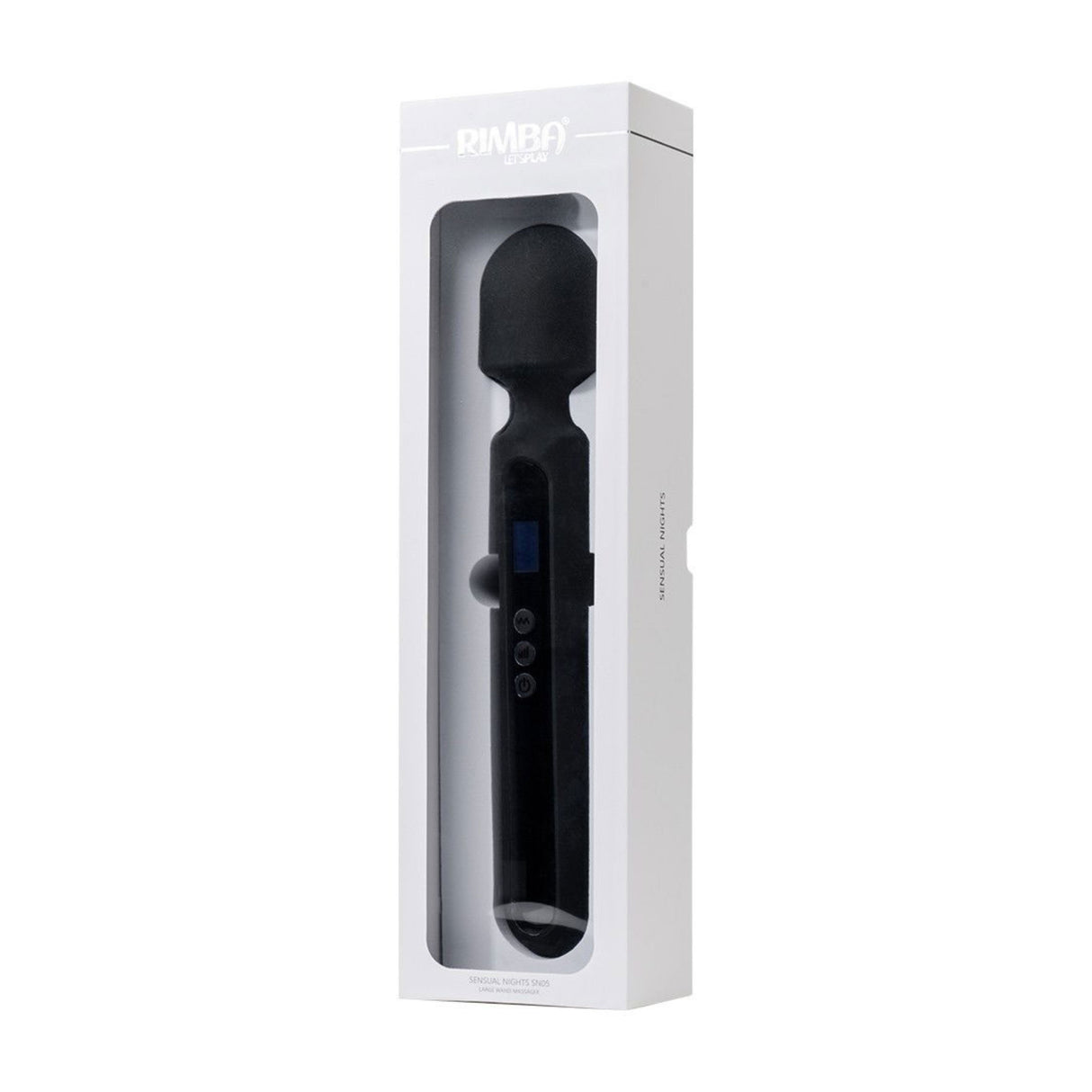 Grote draadloze wandvibrator met LCD scherm