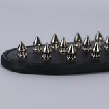 Metalen spikes op een paddle