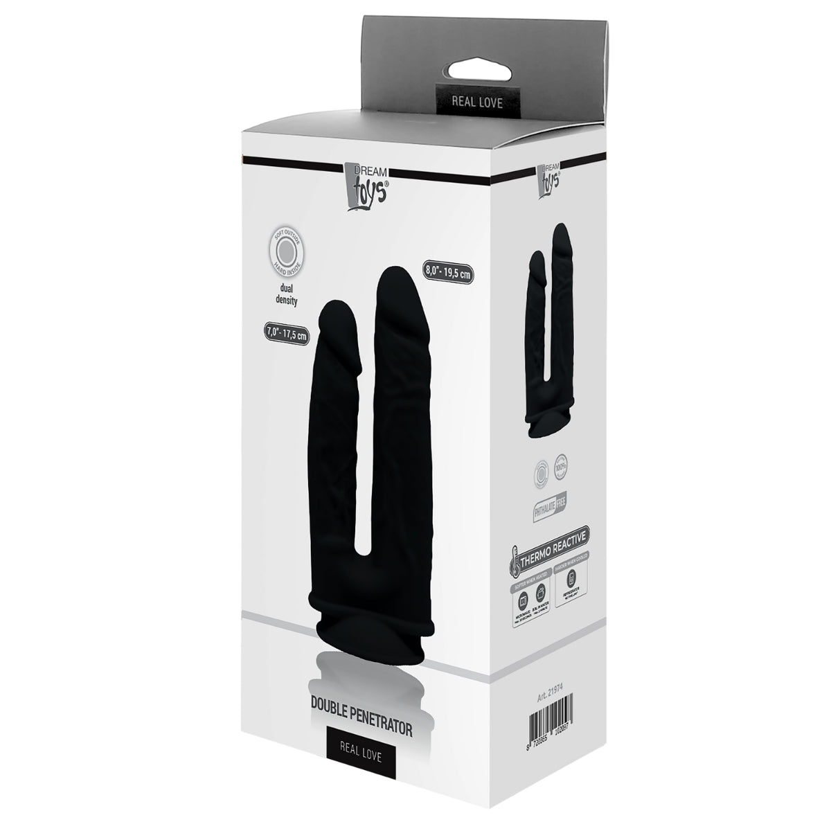 Real love dual density double penetrator black