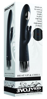 Evolved verwarmende en koelende rabbit vibrator
