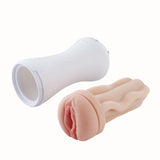 Hismith Pocket pussy KlicLok vibrerend wit