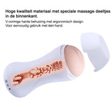 Hismith Pocket pussy KlicLok vibrerend wit