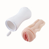 Hismith Pocket pussy KlicLok vibrerend wit